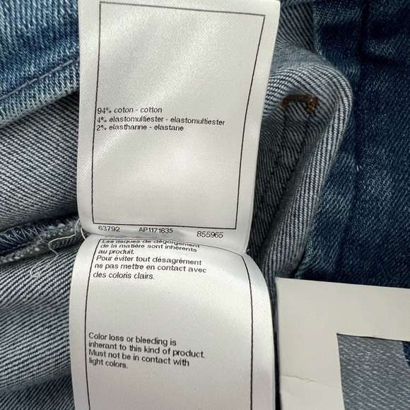 CHANEL 23A RUNWAY CC CAMELLIA BLUE JEANS SIZE FR 36 / US 4 NWTS! - Picture 16 of 17